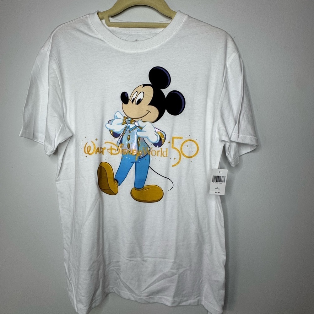 Walt Disney World 50th Anniversary White T-Shirt